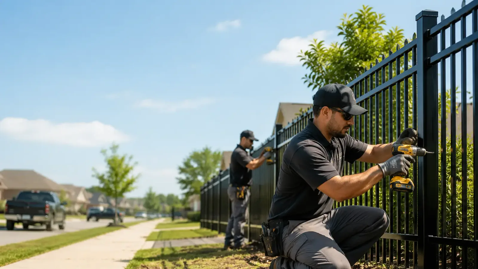 Metal Fence Installation in Cresson, TX